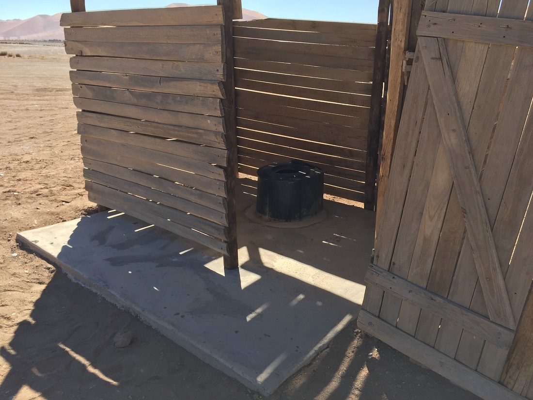 Toilette Dune 45 Namibia